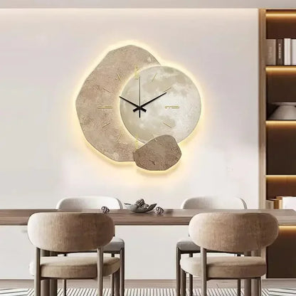 CalmeDesign – Horloge Murale Silencieuse et Esthétique - Rynova