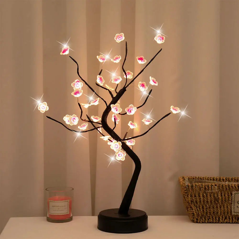 LumiBonsai - Lampe Arbre à LED Design Naturel - Rynova