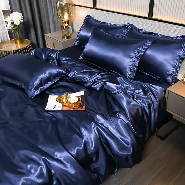 ÉléganceSatin – Housse de couette en satin luxueux - Rynova