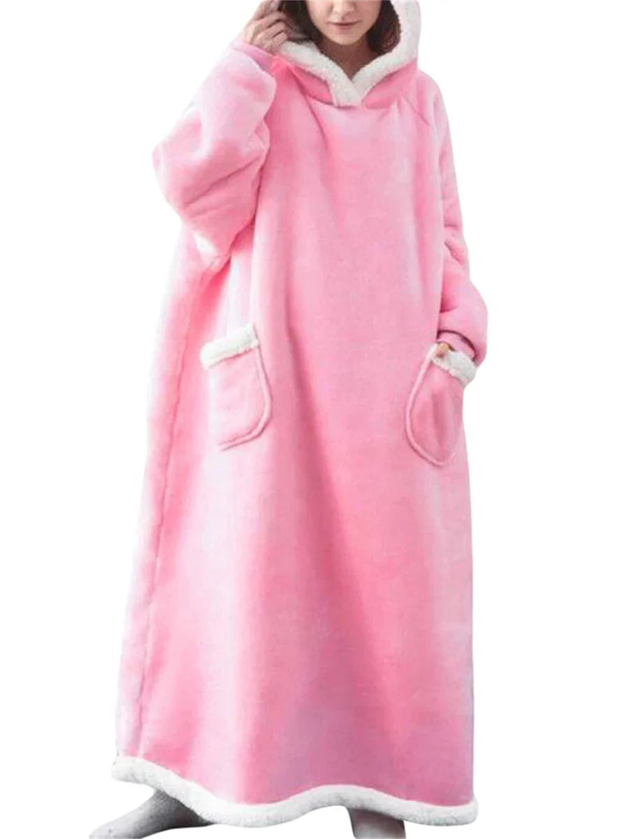 CâlinCocoon – Sweat couverture à capuche pyjama douillet - Rynova