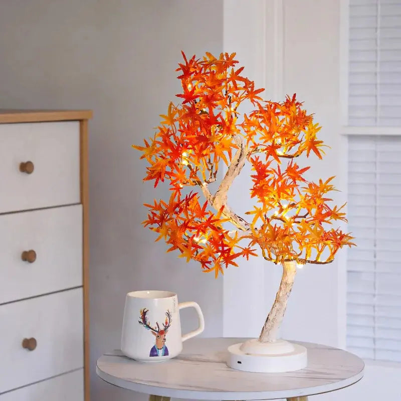 Érable Éclairé - Lampe Bonsaï LED Décorative - Rynova