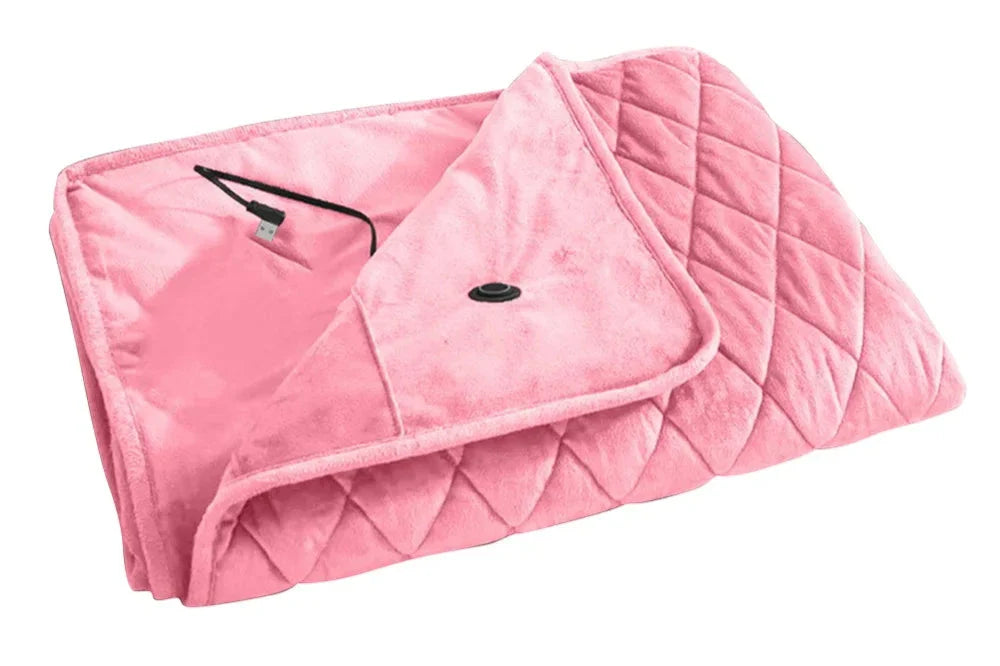 HeatEase - Châle Chauffant USB pour Bureau et Maison en Hiver - Rynova