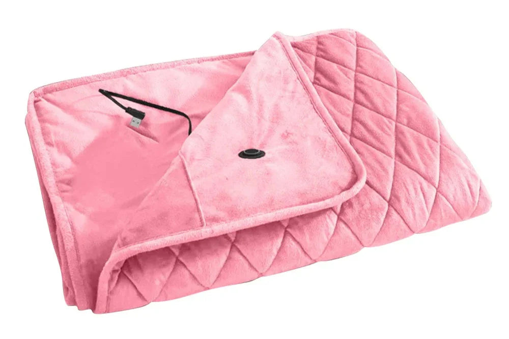HeatEase - Châle Chauffant USB pour Bureau et Maison en Hiver - Rynova