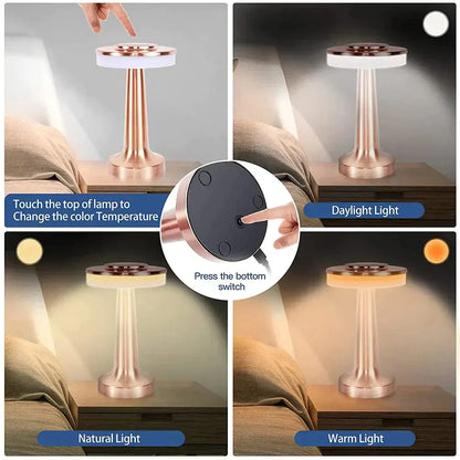 LumenGlow - Lampe de table Fleur Radiance | Élégante et Fonctionnelle - Rynova