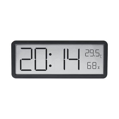 TechHorloge – Horloge Murale Numérique Multifonction avec Affichage LCD - Rynova