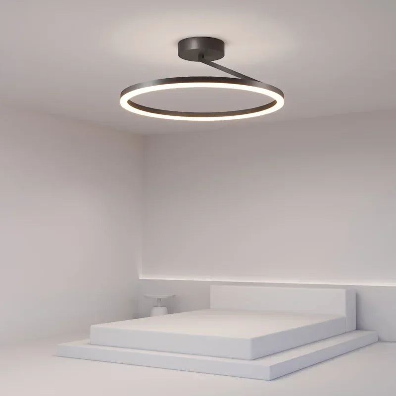 NordLumi – Plafonnier LED Anneau Romantique pour Chambre - Rynova