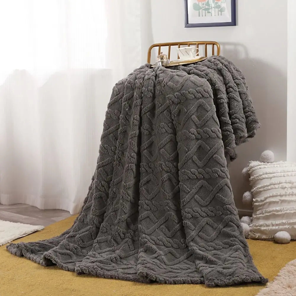 DouceNuit – Couverture Flanelle Imprimée pour Toutes Saisons - Rynova