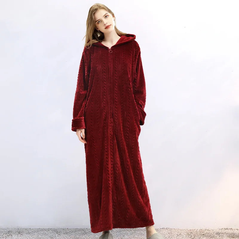 CocoonChaud – Peignoir à Capuche pour Couples - Rynova
