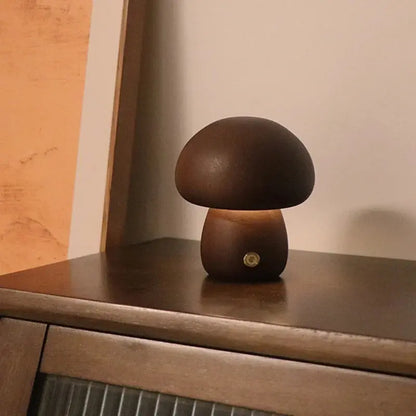 Lampe Tactile Champignon, Lumière Douce et Apaisante - Rynova