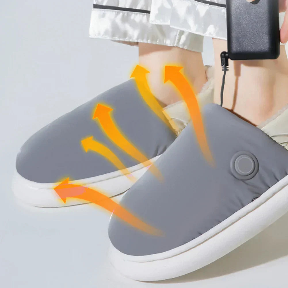 ChaleurZen – Chaussons Chauffants Électriques pour Confort Absolu - Rynova