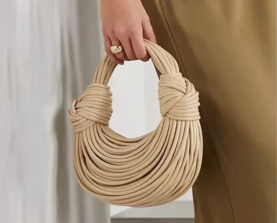 Sac Élégance – Sac à Main Luxe Tissé à la Main en PU pour Femmes, Chic et Pratique - Rynova