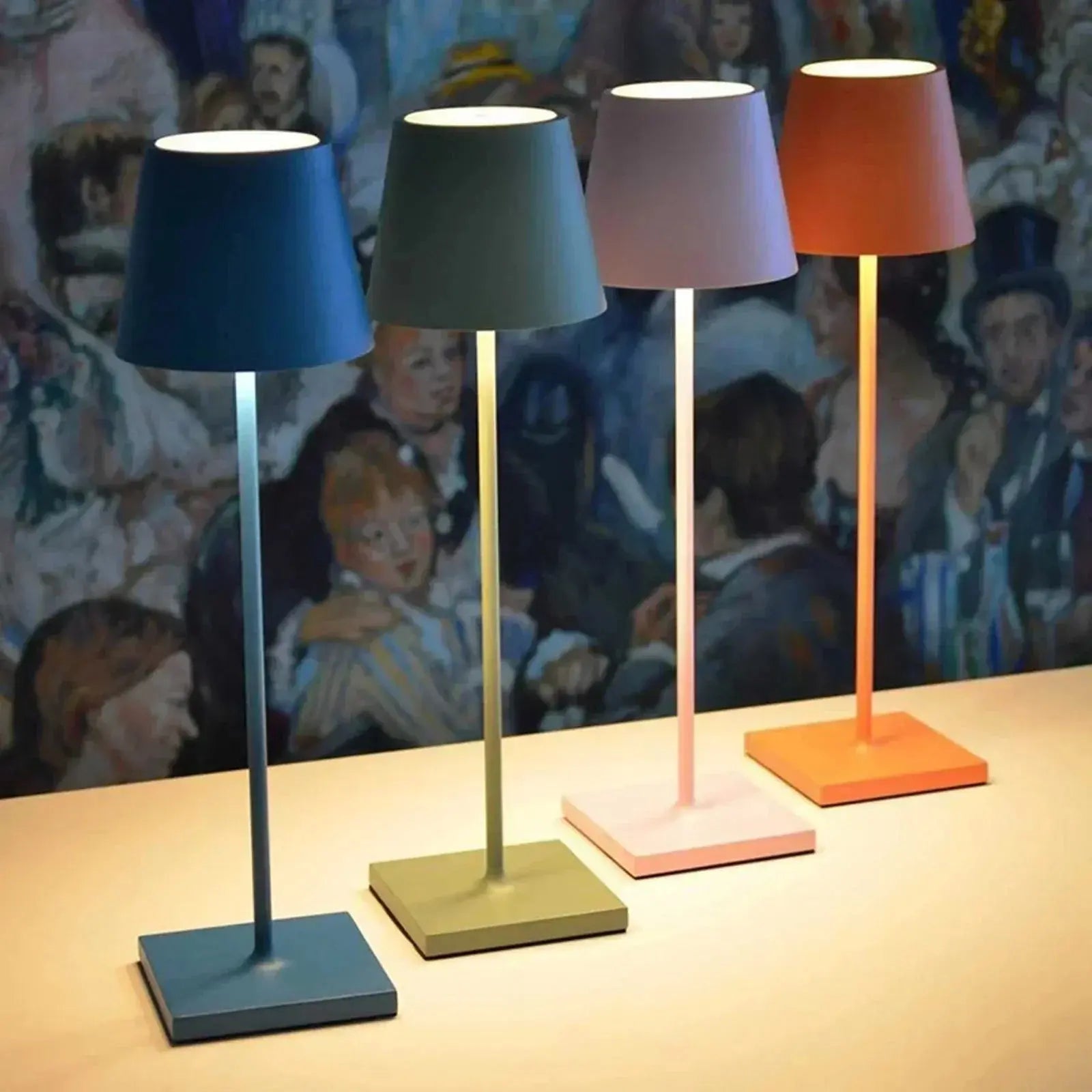ÉclatLux - Lampe de Table Sans Fil Luxe - Rynova