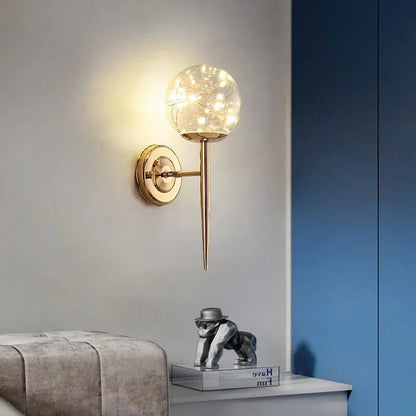 ÉclatVerre - Applique Murale LED en Verre Coloré - Rynova