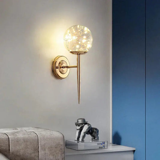 ÉclatVerre - Applique Murale LED en Verre Coloré - Rynova