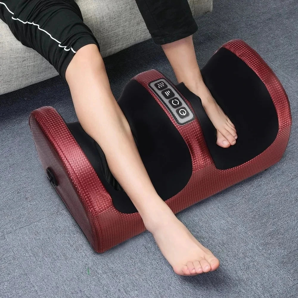 Massage Élite - Massager Électrique de Pieds Shiatsu avec Fonction Chauffante - Rynova