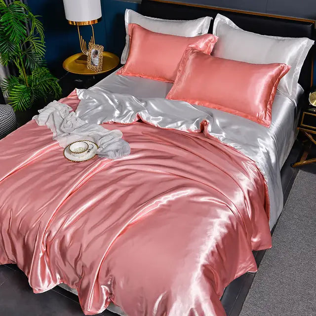 ÉléganceSatin – Housse de couette en satin luxueux - Rynova
