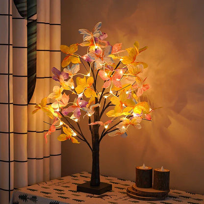 ÉclatBonsai - Lampe LED Arbre Artificiel pour Chambre et Événements - Rynova