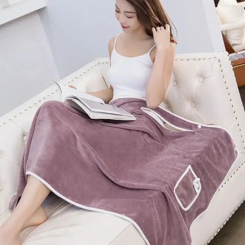 BainDouceur – Robe de Bain Douce et Polyvalente - Rynova