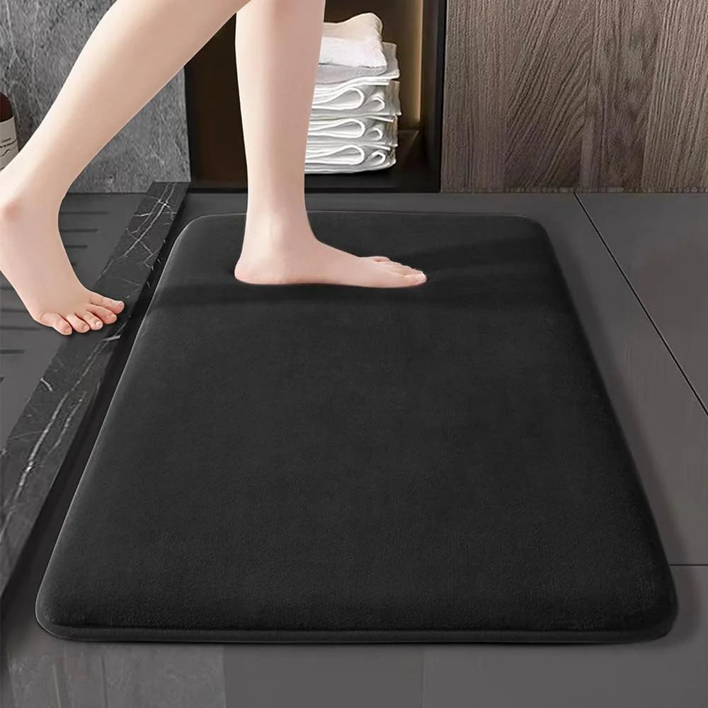Tapis ÉpongeMax – Tapis de Bain Super Absorbant et Antidérapant en Velours de Corail - Rynova