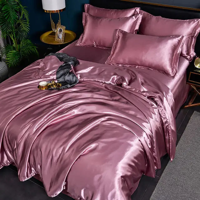 ÉléganceSatin – Housse de couette en satin luxueux - Rynova