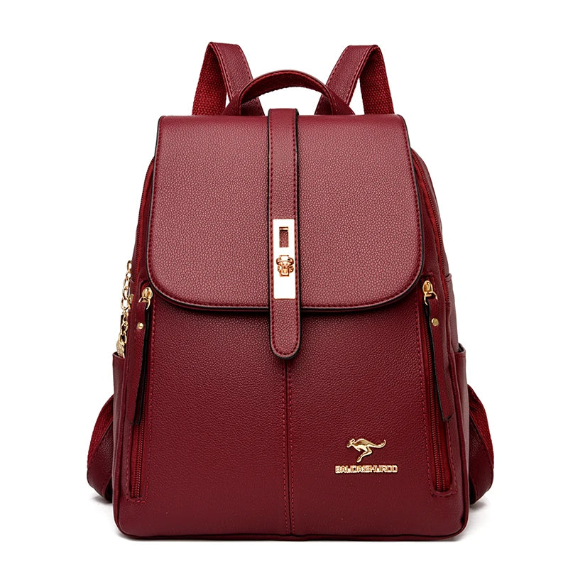 Élégance Sac – Sac à dos en cuir vintage pour femme - Rynova
