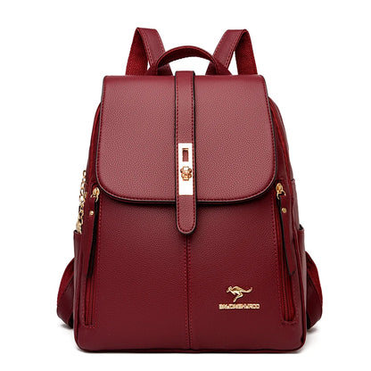 Élégance Sac – Sac à dos en cuir vintage pour femme - Rynova