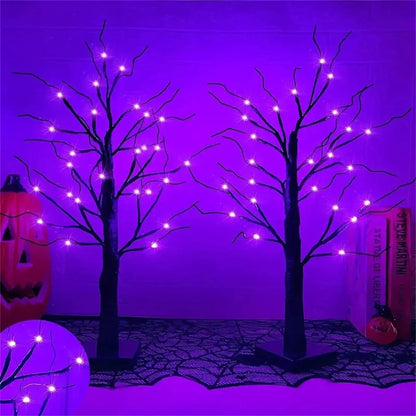 BirchLight - Lampe Arbre Bouleau Halloween Déco Intérieure - Rynova