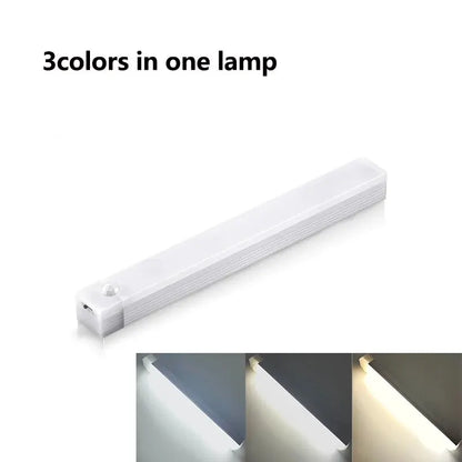 LumiBar – Lampe LED Rechargeable avec Détecteur de Mouvement et Luminosité Ajustable - Rynova