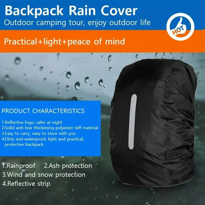 CapPro - Housse Imperméable pour Sac à Dos 20-70L Camping, Randonnée, Alpinisme - Rynova