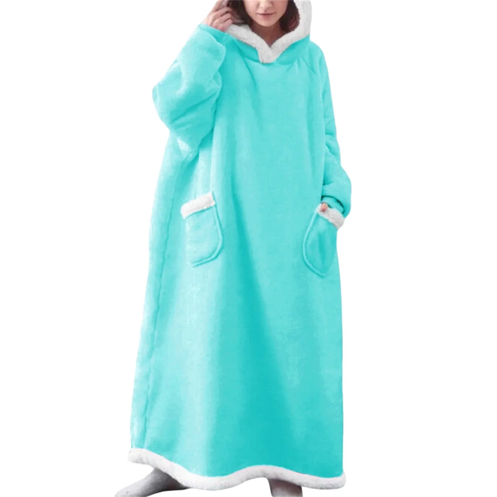 CâlinCocoon – Sweat couverture à capuche pyjama douillet - Rynova