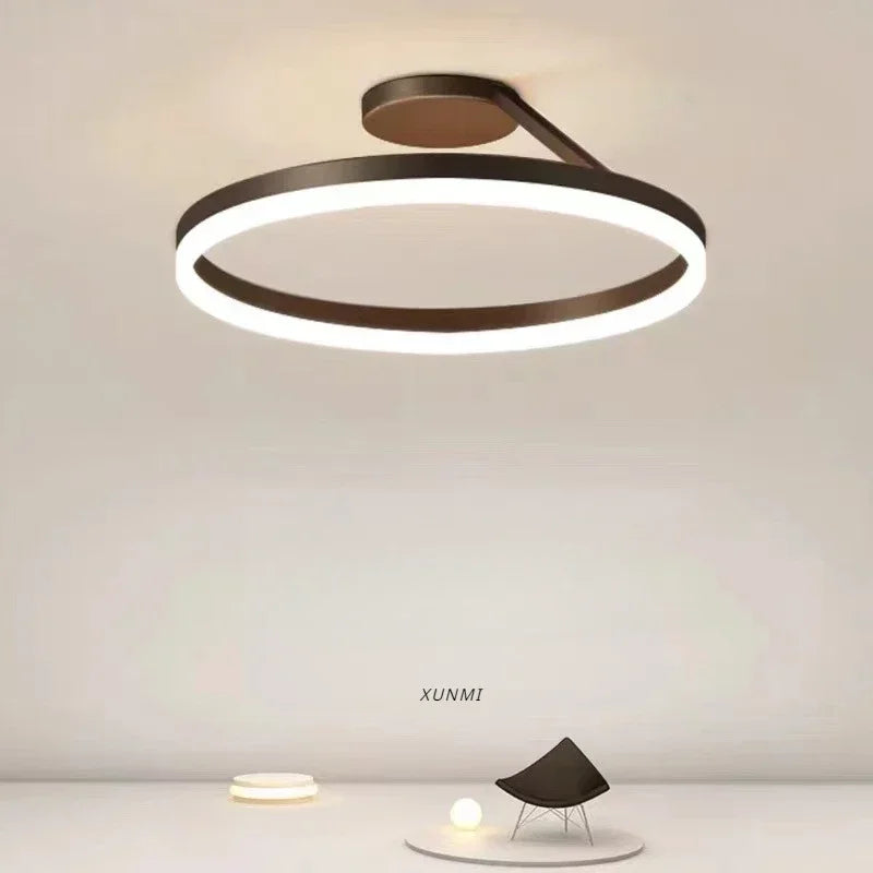 NordLumi – Plafonnier LED Anneau Romantique pour Chambre - Rynova