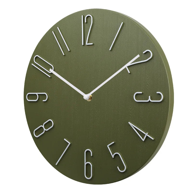 SilenceLuxe – Horloge Murale Ultra-Silencieuse et Contemporaine - Rynova