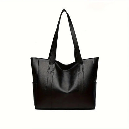 Sac à Main Élégance – Grand Tote Rétro en Similicuir Vegan pour Femmes, Sac Bandoulière Vintage pour le Quotidien - Rynova