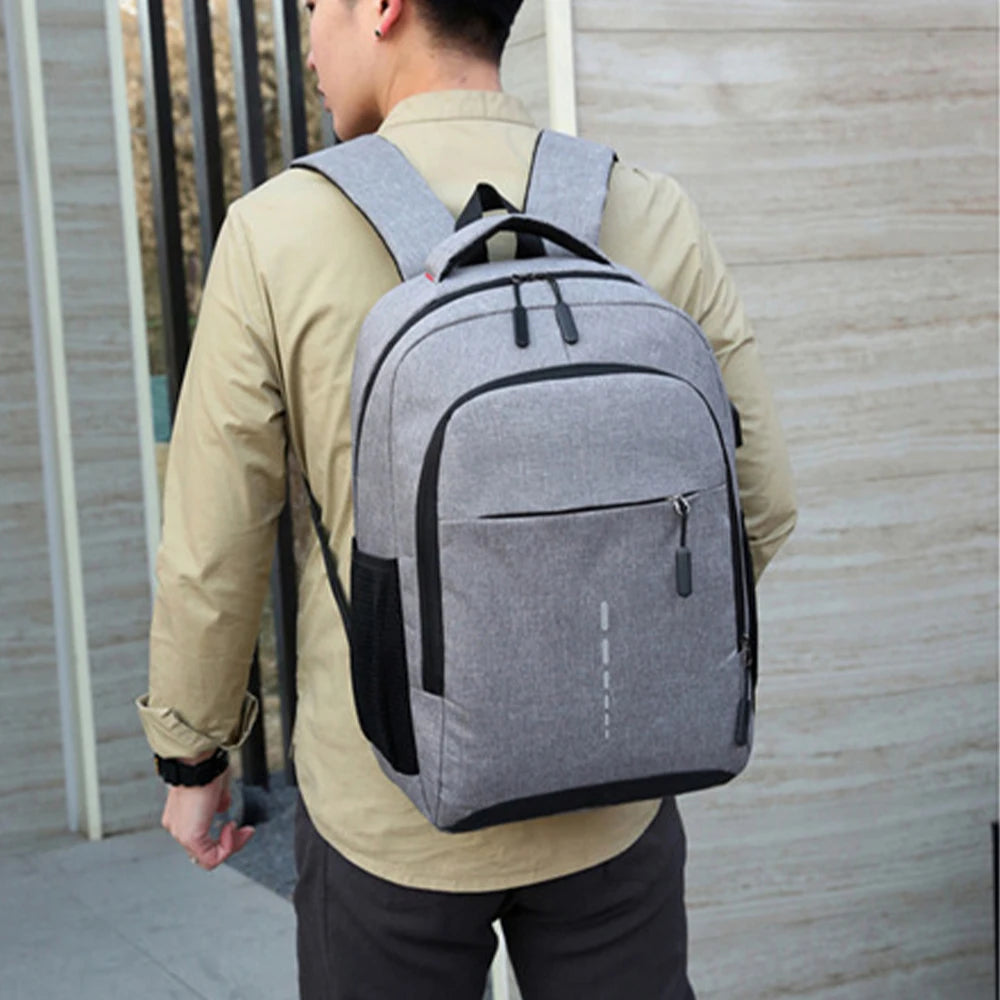 NomadeAffaires – Sac à Dos pour Hommes Grande Capacité, Sac d'Ordinateur de Voyage d'Affaires, Élégant et Fonctionnel - Rynova