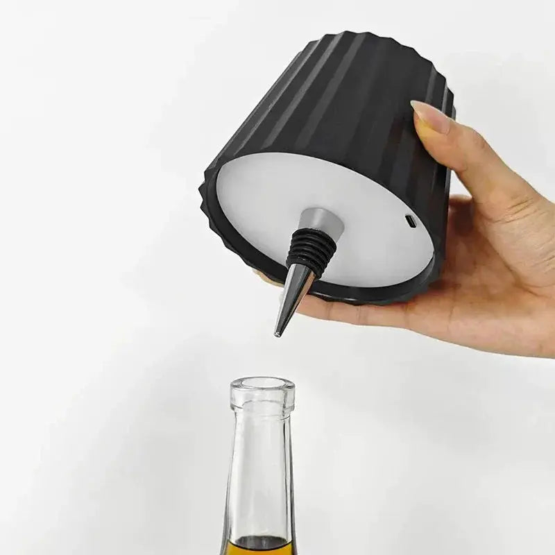 BouteilleLume - Lampe Sans Fil pour Bouteilles de Vin - Rynova