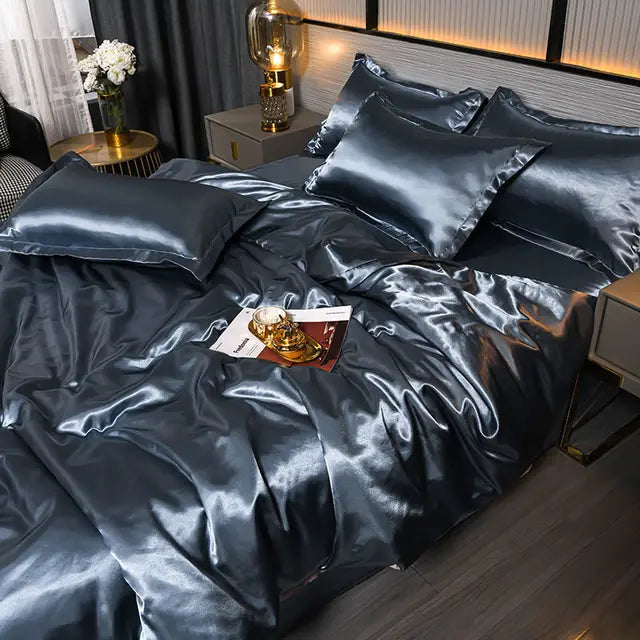 ÉléganceSatin – Housse de couette en satin luxueux - Rynova