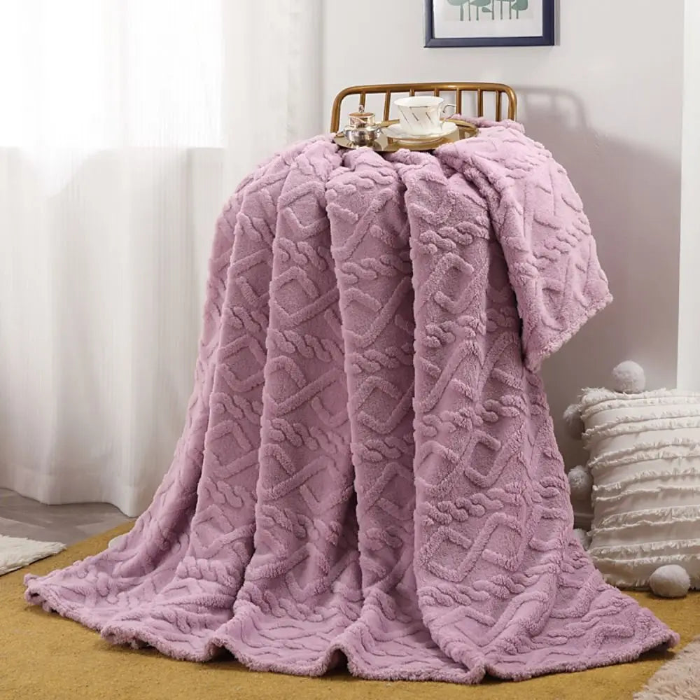 DouceNuit – Couverture Flanelle Imprimée pour Toutes Saisons - Rynova