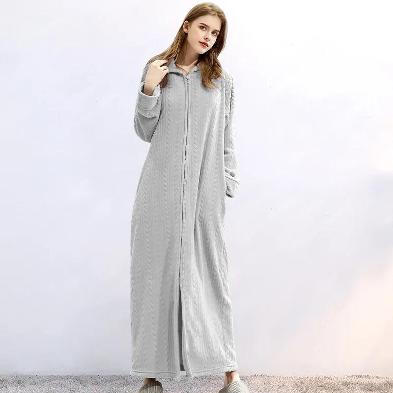 CocoonChaud – Peignoir à Capuche pour Couples - Rynova