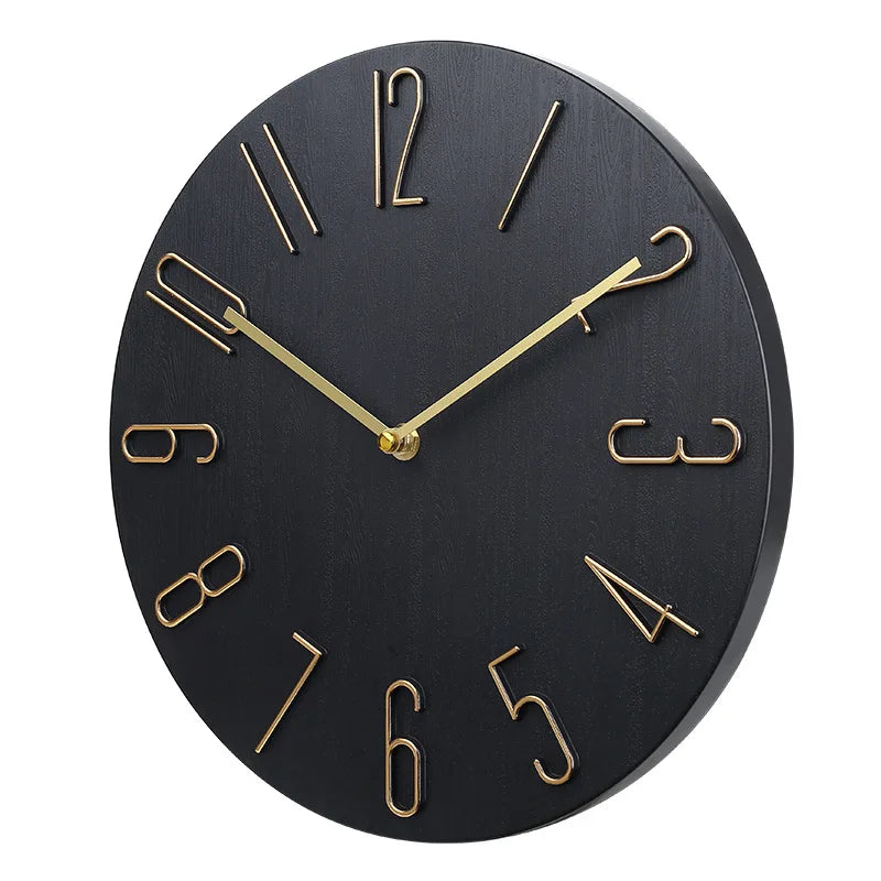 SilenceLuxe – Horloge Murale Ultra-Silencieuse et Contemporaine - Rynova