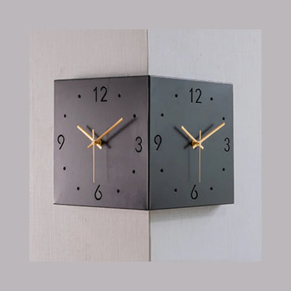 CarréÉlite – Horloge Murale Carrée Élégante et Créative - Rynova
