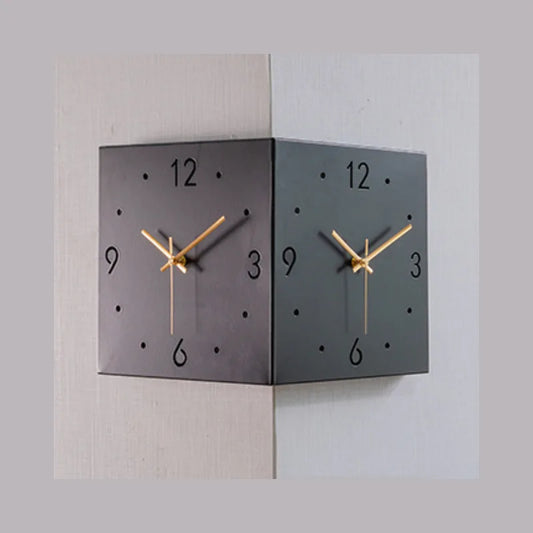 CarréÉlite – Horloge Murale Carrée Élégante et Créative - Rynova