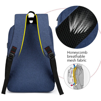 UrbanPro - Sac à Dos Multifonctionnel Grande Capacité pour Voyage d’Affaires et Études - Rynova