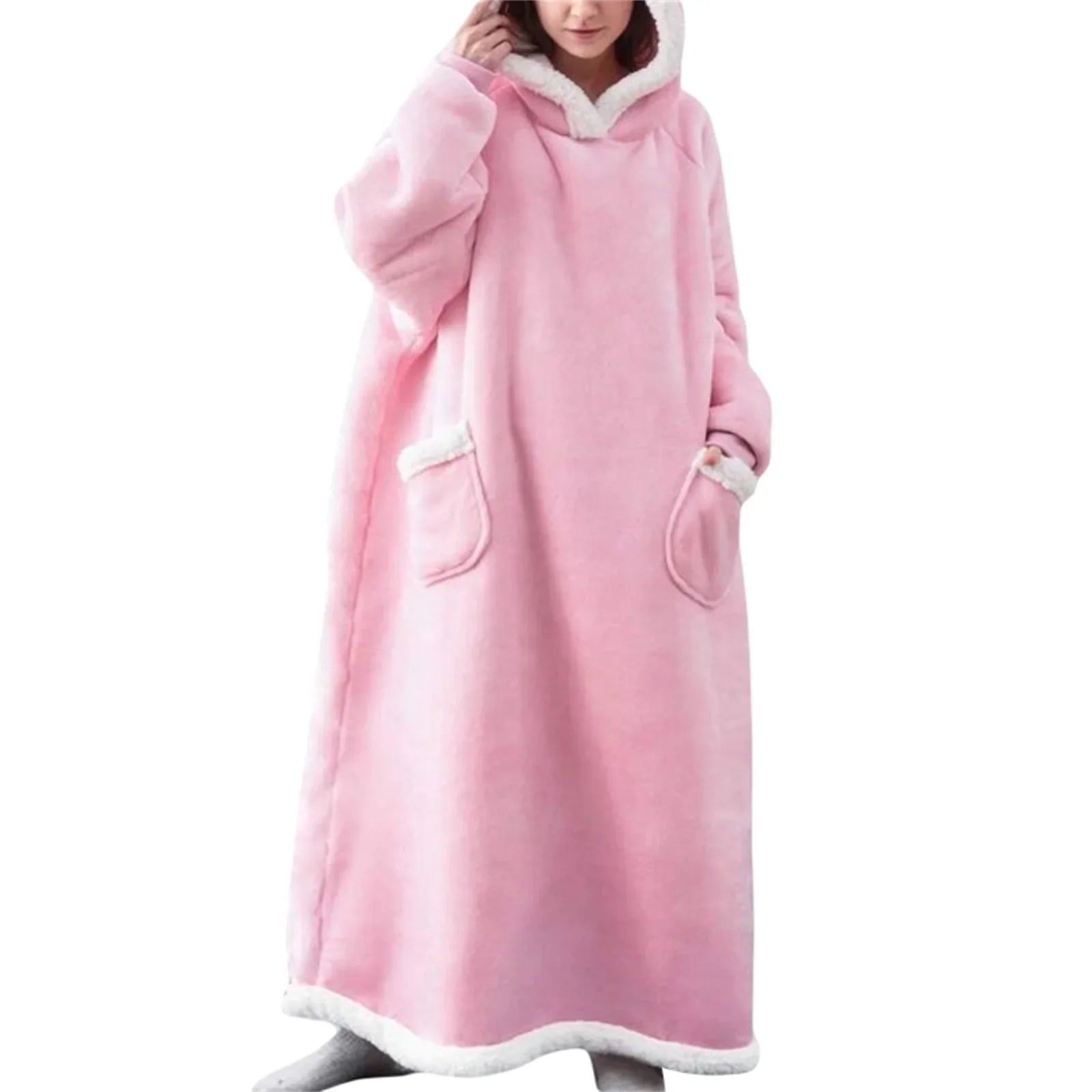 CâlinCocoon – Sweat couverture à capuche pyjama douillet - Rynova