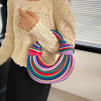 Sac Élégance – Sac à Main Luxe Tissé à la Main en PU pour Femmes, Chic et Pratique - Rynova