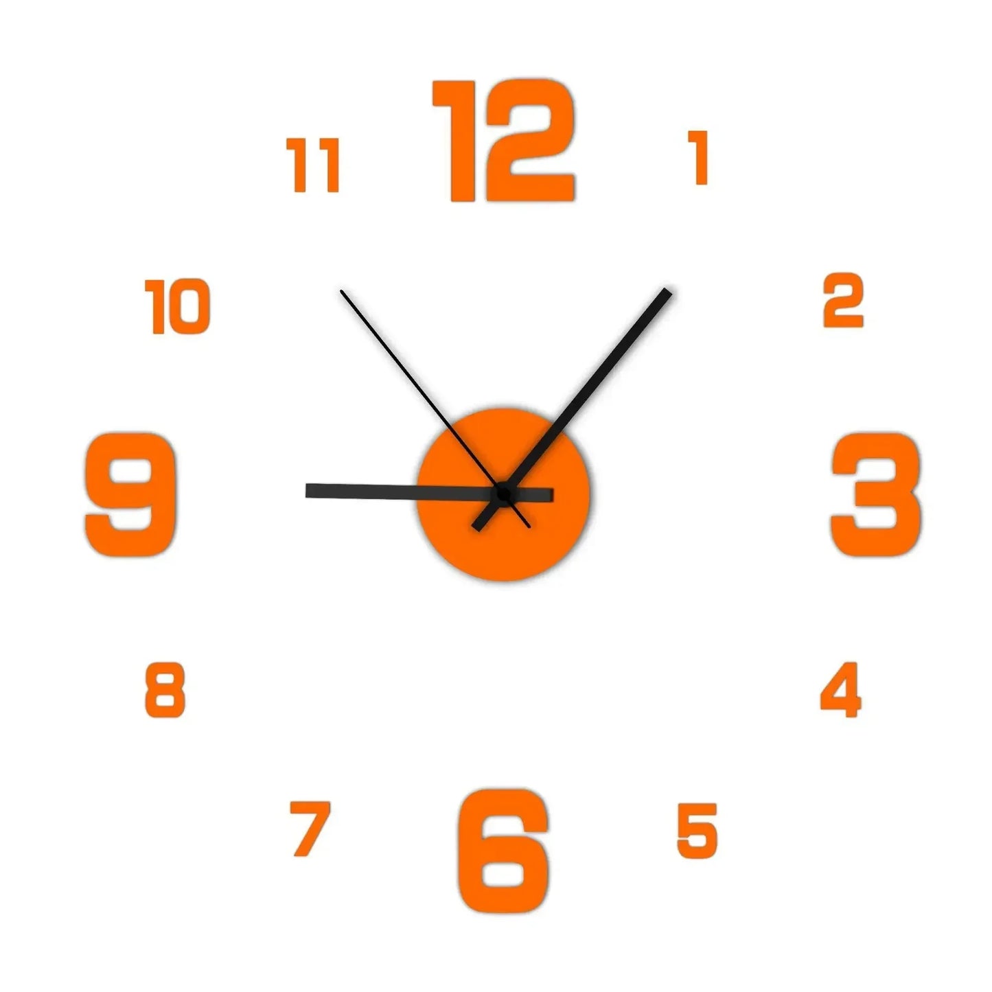 CarréÉlite – Horloge Murale Carrée Élégante et Créative - Rynova