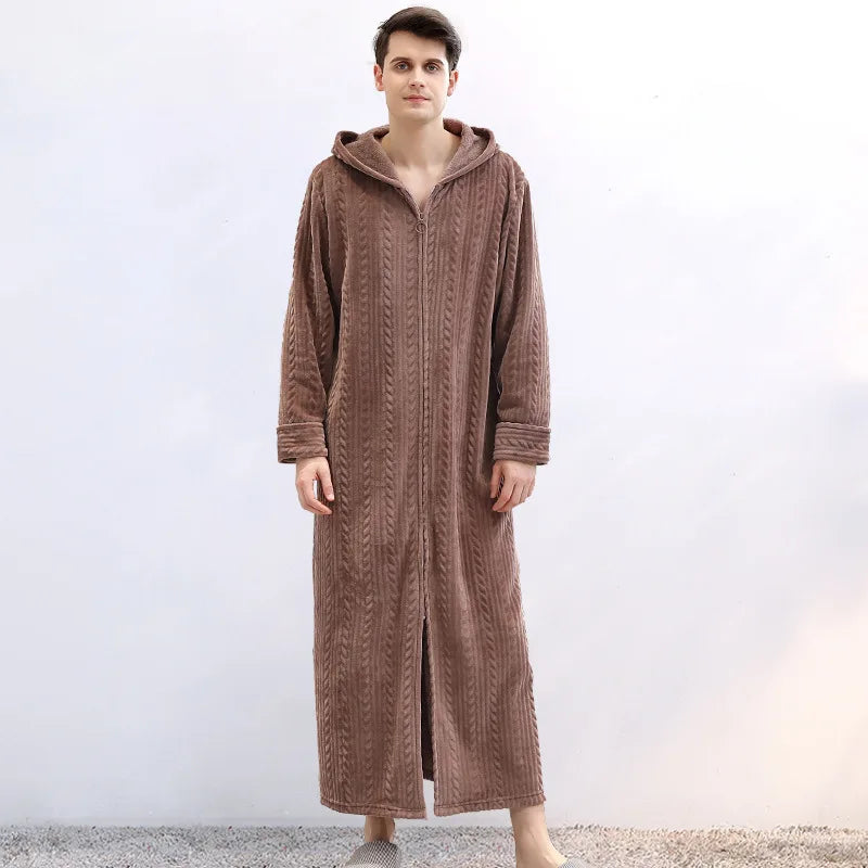 CocoonChaud – Peignoir à Capuche pour Couples - Rynova