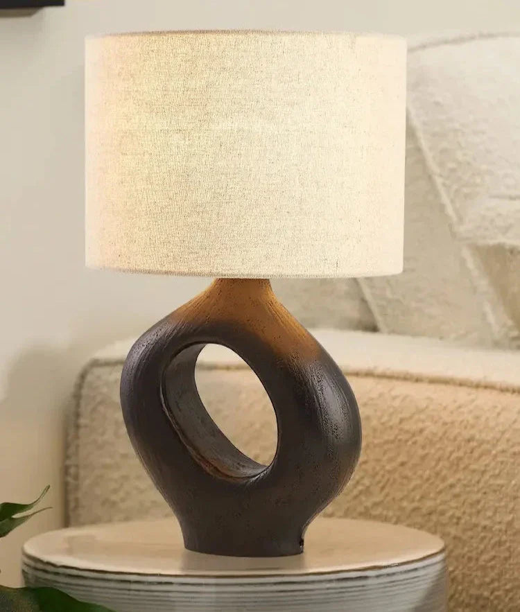LumiNature - Lampe de Table en Résine Wabi-Sabi - Rynova