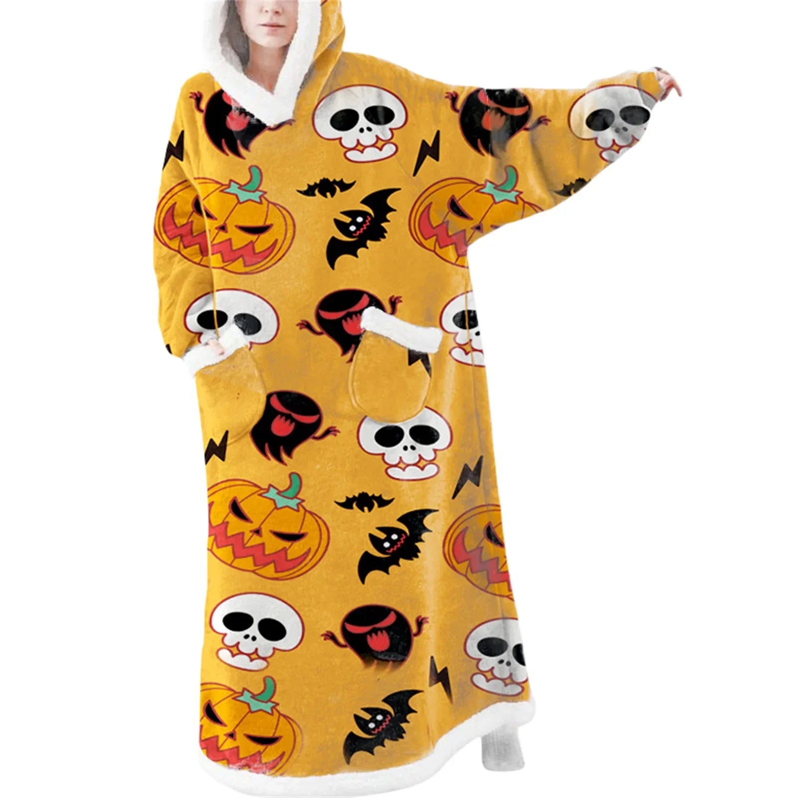 CâlinCocoon – Sweat couverture à capuche pyjama douillet - Rynova