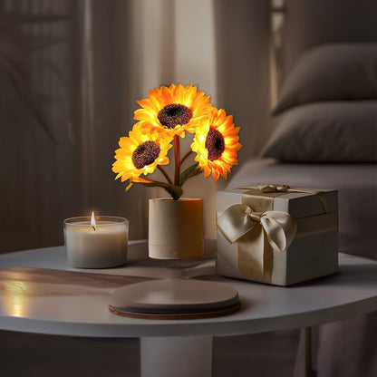 FloraLumi – Lampe florale LED décorative brillante - Rynova