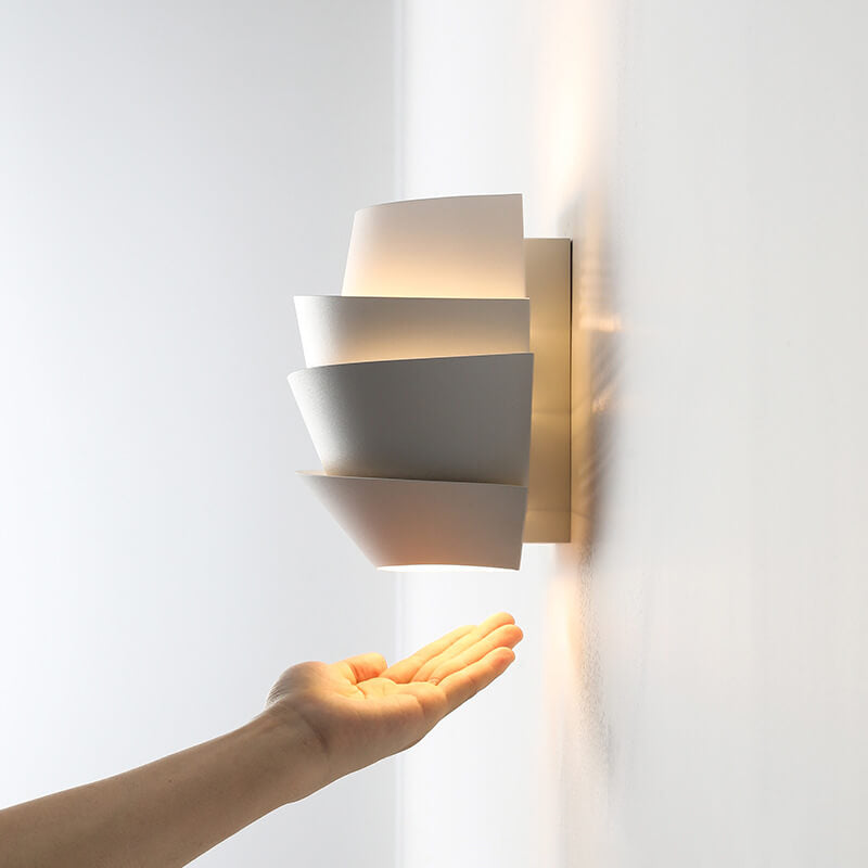 NordicÉclat - Applique Murale Moderne Scandinave à Double Lumière en Fer - Rynova